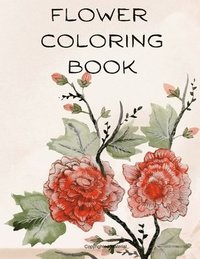 bokomslag Flower Coloring Book