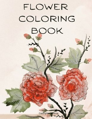 Flower Coloring Book 1