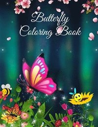 bokomslag Butterfly Coloring Book
