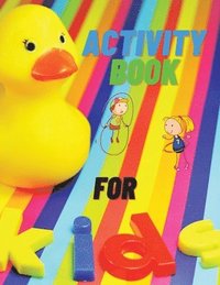 bokomslag Activity Book for Kids Ages 4-8: Interactive Activity Book Coloring and Activity Book for Kids Ages 4-8
