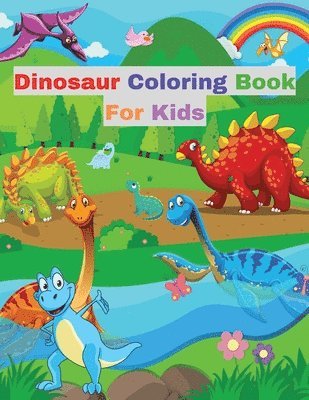 bokomslag Dinosaur Coloring Book for Kids