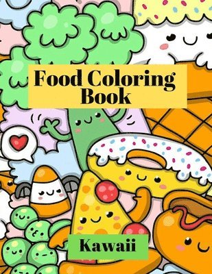 bokomslag Kawaii Food Coloring Book