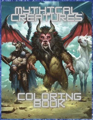 bokomslag Mythical Creatures Coloring Book