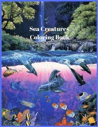bokomslag Sea Creatures Coloring Book