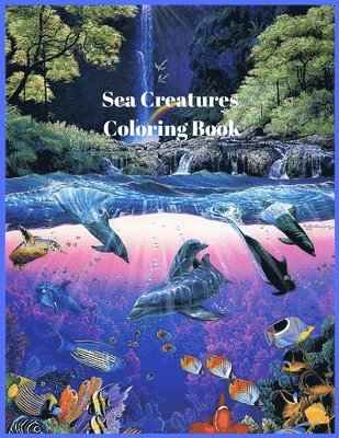 bokomslag Sea Creatures Coloring Book