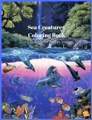 Sea Creatures Coloring Book 1