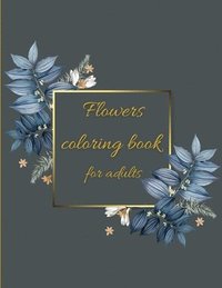 bokomslag Flowers coloring book