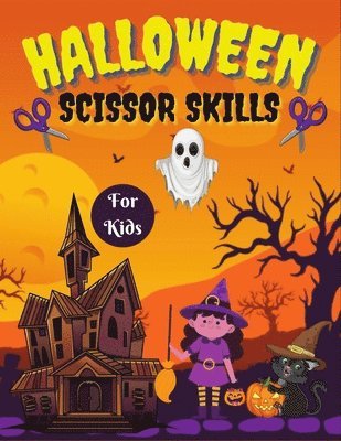 bokomslag Halloween scissor skills for kids