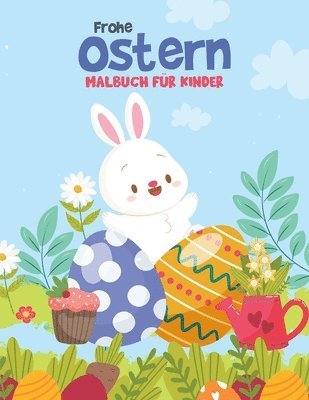 bokomslag Frohe Ostern Malbuch fur Kinder