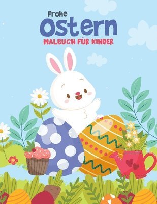 bokomslag Frohe Ostern Malbuch für Kinder