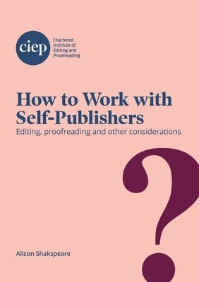 How to Work with Self-Publishers 1