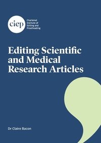 bokomslag Editing Scientific and Medical Research Articles