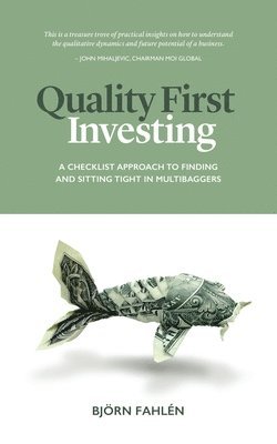 bokomslag Quality First Investing