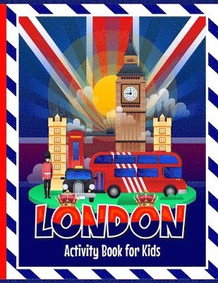 bokomslag London Activity Book for Kids