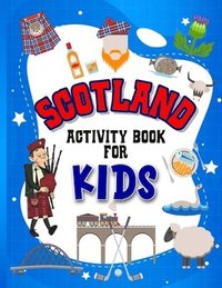 bokomslag Scotland Activity Book for Kids