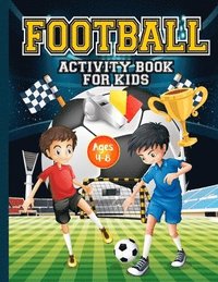 bokomslag Football Activity Book for Kids ages 4-8