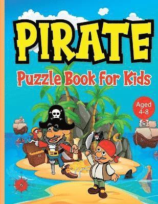 Pirate Puzzle Book for Kids ages 4-8 1