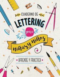 bokomslag Cuaderno de Lettering para Nios y Nias - Aprende y Practica