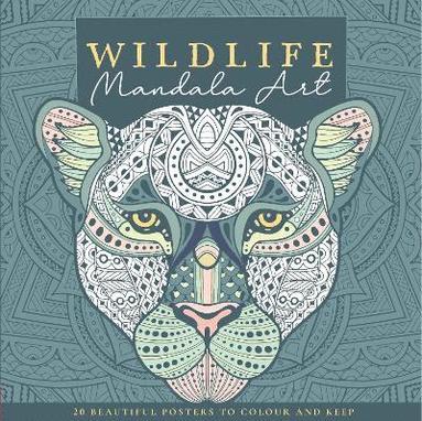 bokomslag Mandala Poster Art: Wildlife