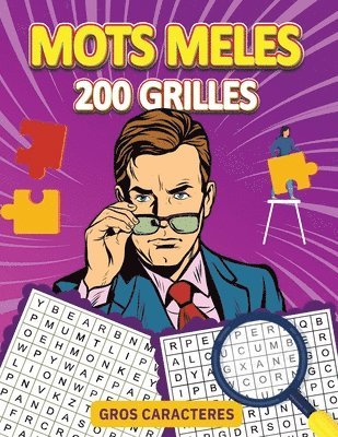 bokomslag Mots Meles Gros Caracteres 200 Grilles