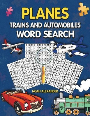 Planes Trains and Automobiles Word Search 1