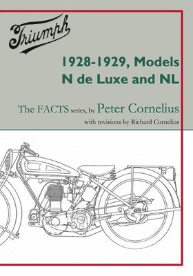 bokomslag Triumph 1928-1929, Models N de Luxe and NL