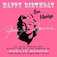 bokomslag Happy BirthdayLove, Marilyn