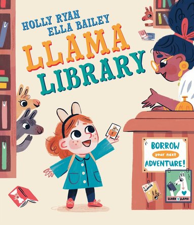 Holly Ryan - Llama Library, Inbunden