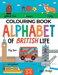 bokomslag British Colouring Book for Children