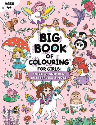 bokomslag Big Book of Colouring for Girls