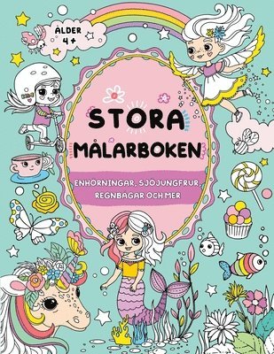 bokomslag Stora mlarboken fr flickor