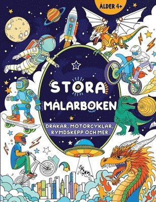 Fairywren Publishing, FairyWren Publishing - Stora målarboken för pojkar, Häftad