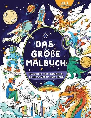 bokomslag Das groe Malbuch fr Jungen