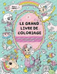 bokomslag Grand Livre de Coloriage pour Filles