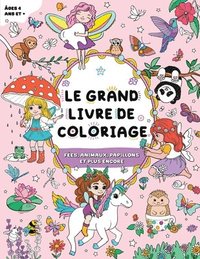 bokomslag Grand Livre de Coloriage pour Filles