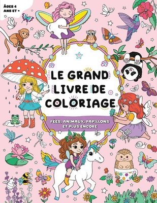bokomslag Grand Livre de Coloriage pour Filles