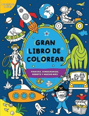 bokomslag Gran libro de colorear para niños