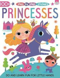 bokomslag Step by Step Stickers Princesses