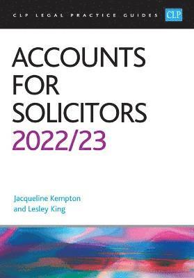 Accounts for Solicitors 2022/2023 1