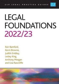bokomslag Legal Foundations 2022/2023