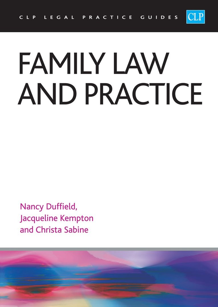 Sabine, Kempton, Duffield - Family Law and Practice 2023, Häftad