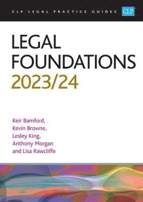 Legal Foundations 2023/2024 1
