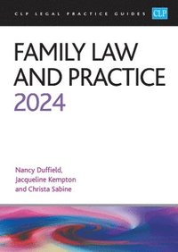 bokomslag Family Law and Practice 2024