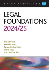 bokomslag Legal Foundations 2024/2025