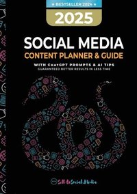 bokomslag 2025 SOCIAL MEDIA CONTENT PLANNER & GUIDE