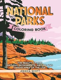 bokomslag National Parks Coloring Book