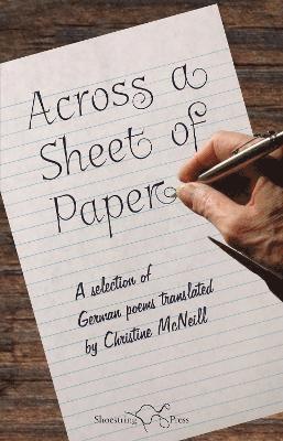 Christine McNeil - Across a Sheet of Paper, Häftad