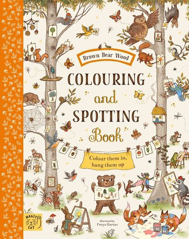 Hartas Freya - Colouring and Spotting Book, Häftad