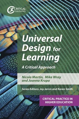 Nicola Martin, Mike Wray, Joanna Krupa - Universal Design for Learning, Häftad