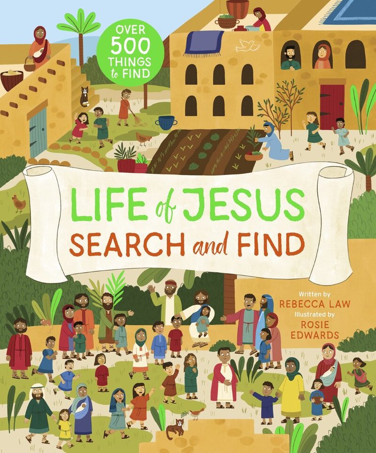 Rebecca Law - Life of Jesus Search and Find, Inbunden